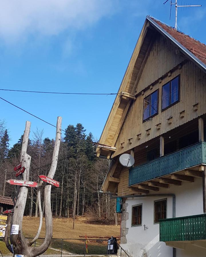Planinski Dom Na Travni Gori Sodrazica Exteriör bild