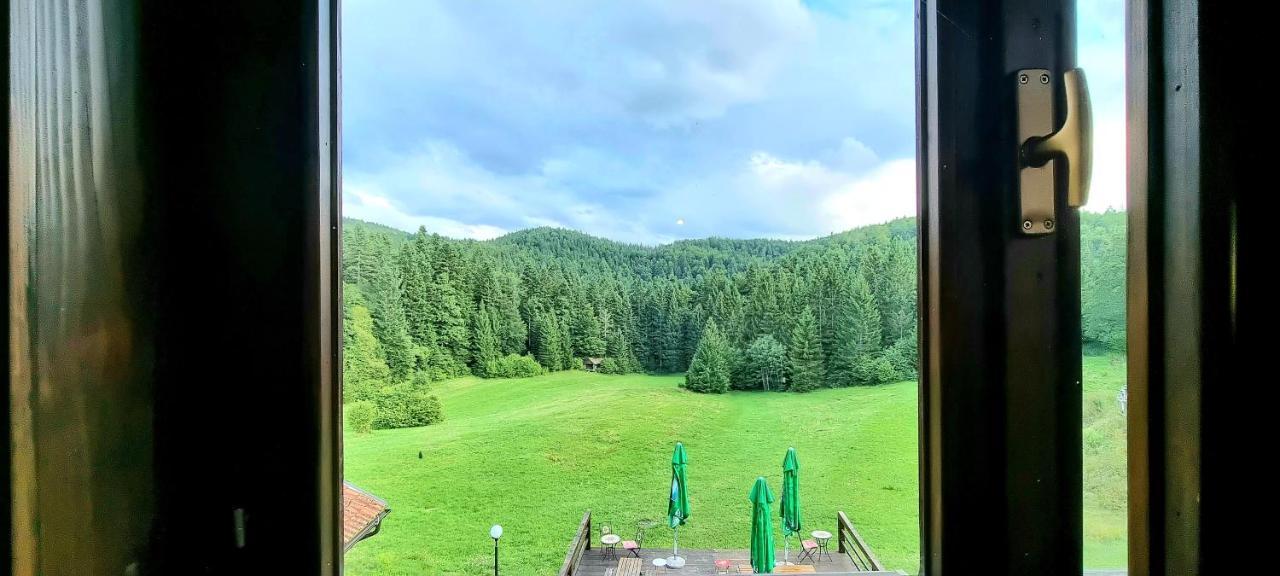 Planinski Dom Na Travni Gori Sodrazica Exteriör bild