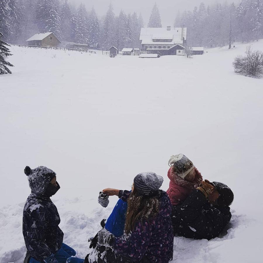 Planinski Dom Na Travni Gori Sodrazica Exteriör bild