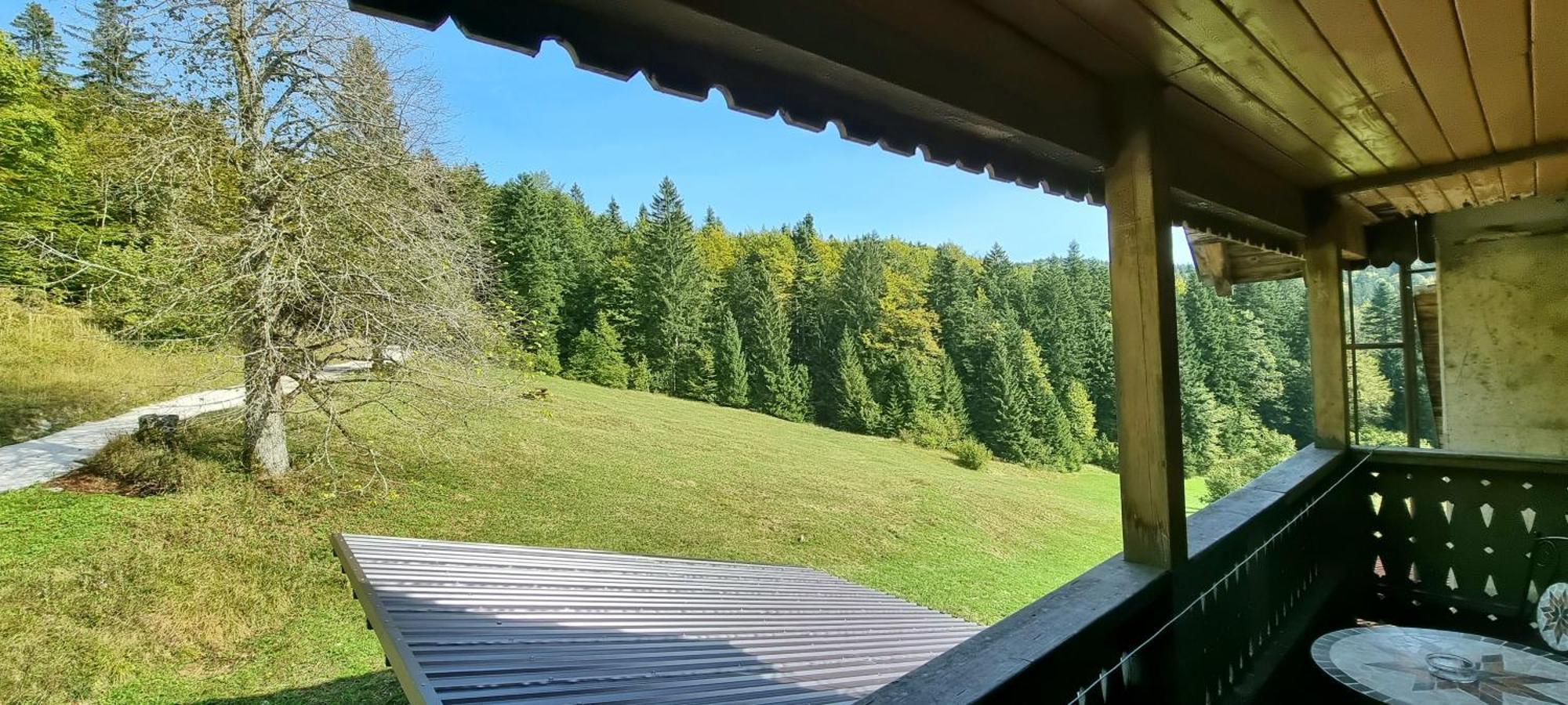 Planinski Dom Na Travni Gori Sodrazica Exteriör bild